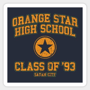 Orange Star High School Class of 93 Sticker